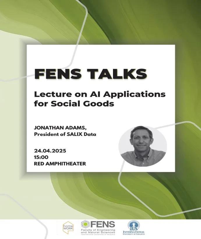 FENS Talk: AI Applications for Social Good