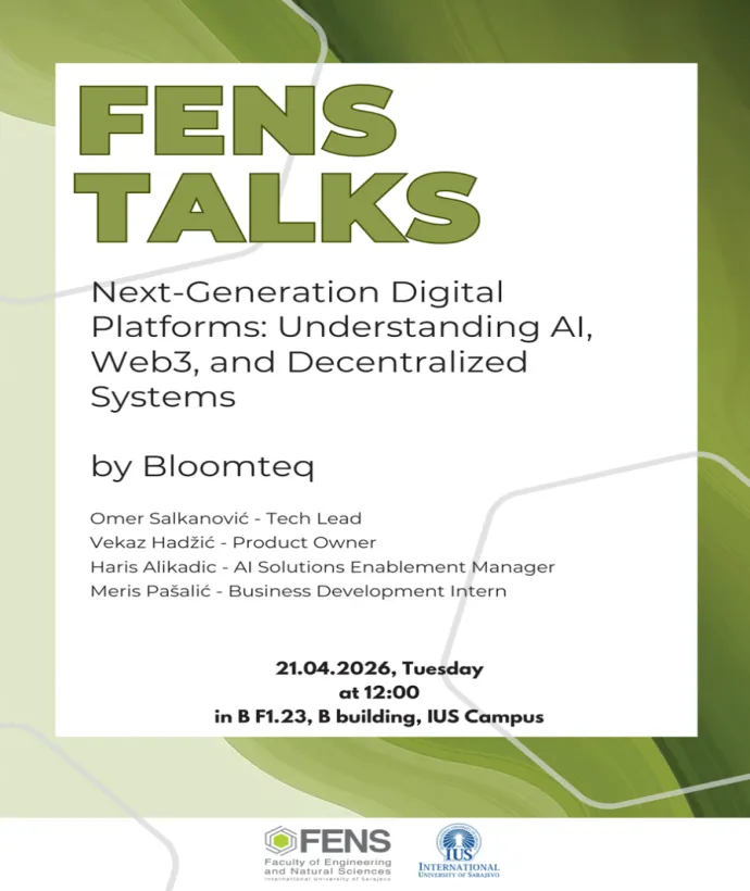 FENS Talks: Next-Generation Digital Platforms: Understanding AI, Web3, and Decentralized Systems