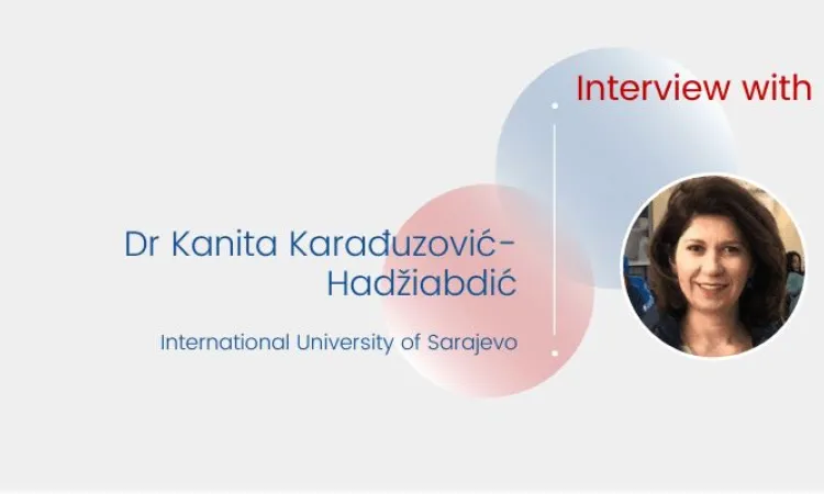 Assistant Professor, Dr. Kanita Karađuzović – Hadžiabdić gives an interview to EHMA’s Executive Director on COVIRNA project
