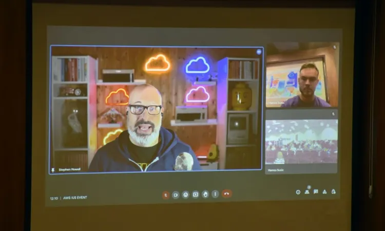 IUS AWS Cloud Club: A Session with Renowned AWS Expert Stephen Howell