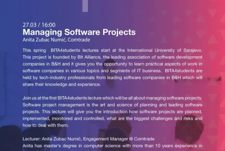 BITA 4 Students: Managing Software Projects
