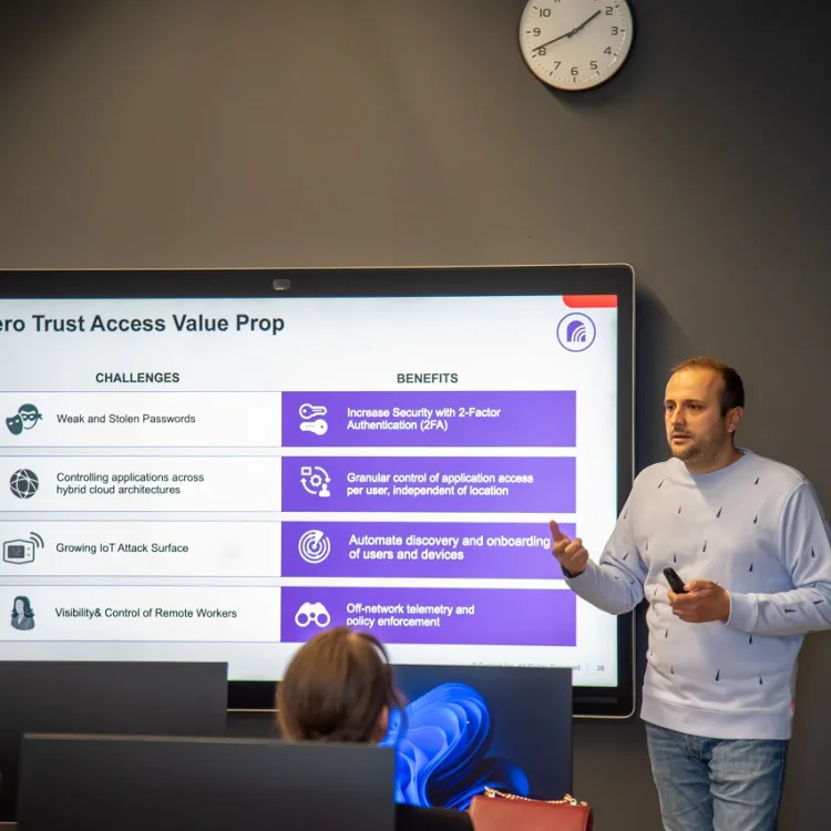 Fortinet Expert Delivers Cybersecurity Talk at IUS: Zero Trust, Zero Downtime