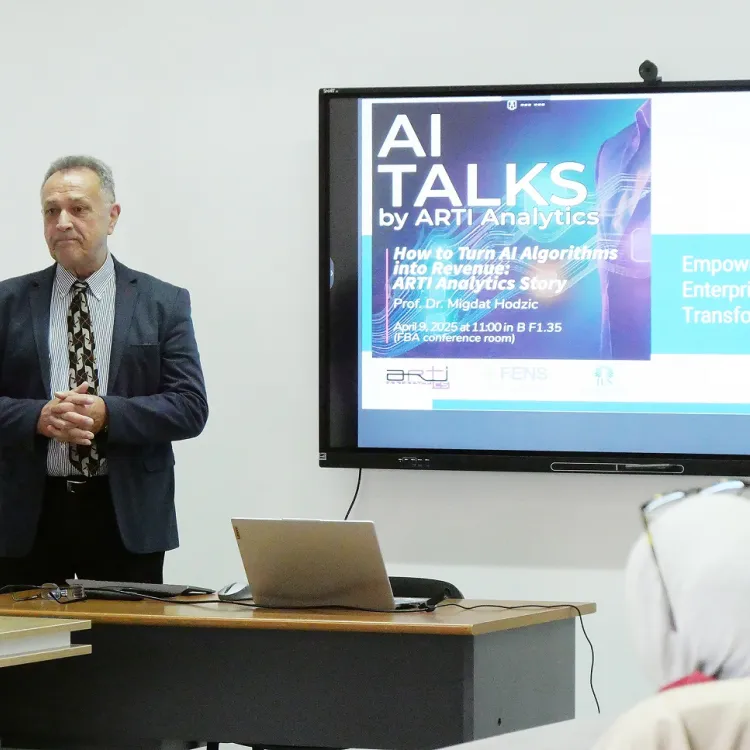 AI in Action: Turning Algorithms into Real-World Value by Prof. Dr. Migdat Hodžić