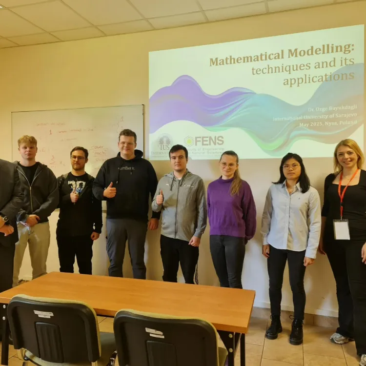 Dr. Büyükdağlı Promotes Sustainability and AI Research at International Training Week in Poland